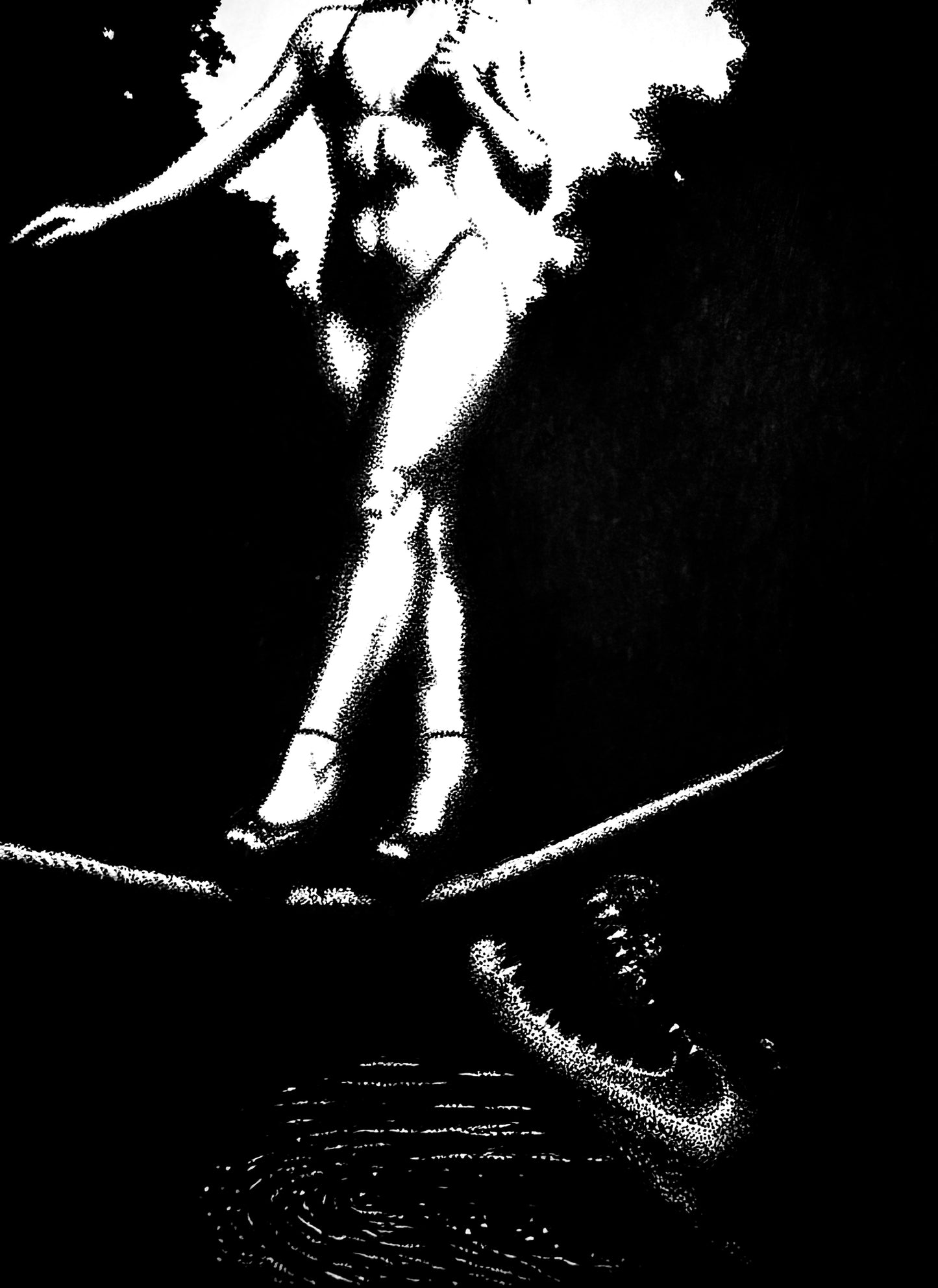 balancing act print